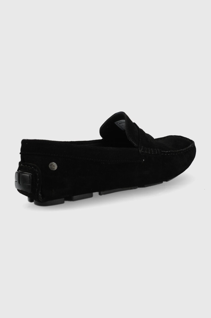 

Замшеві мокасини Jack & Jones Jfwjensen чоловічі колір чорний