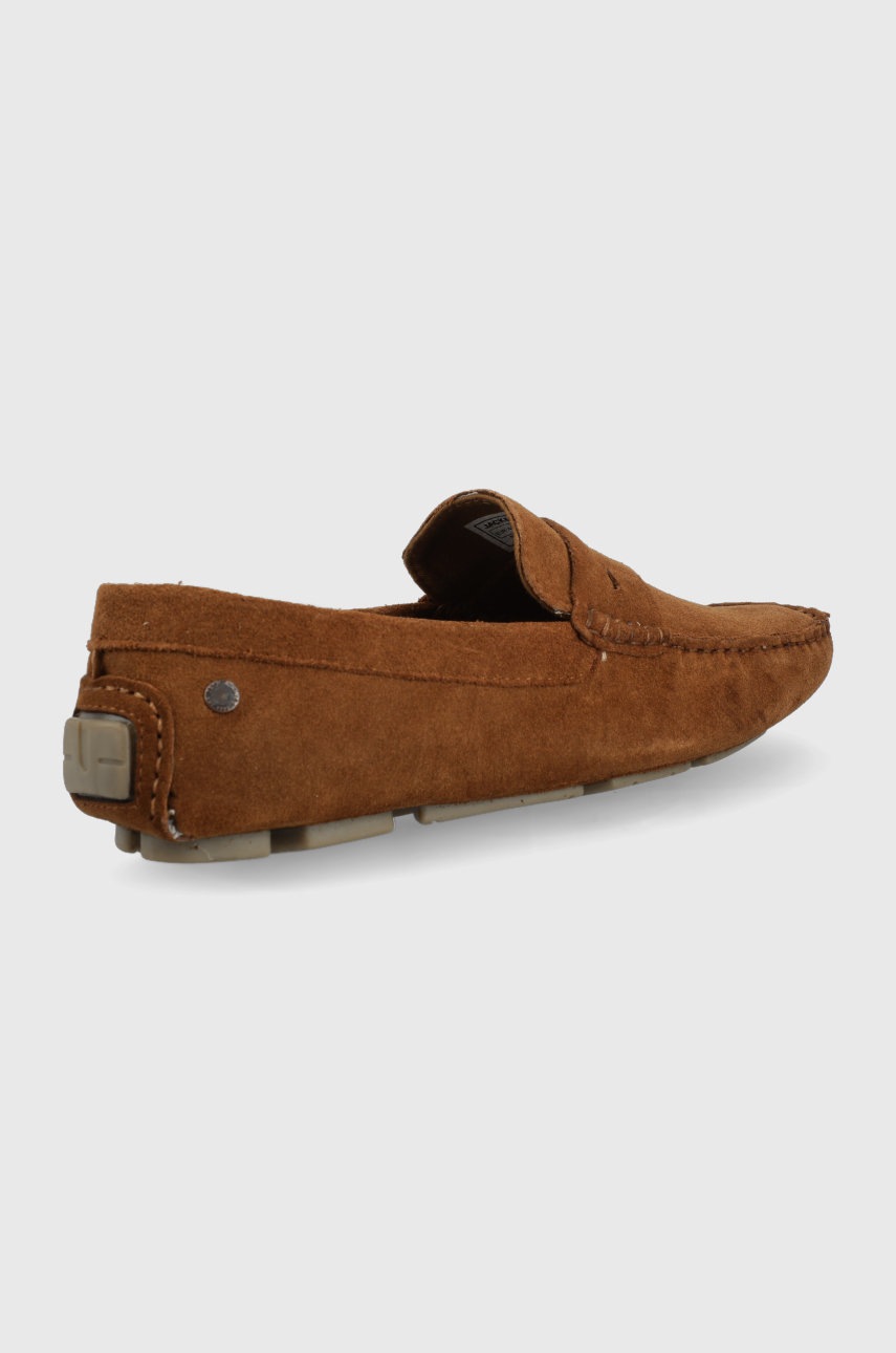 

Замшеві мокасини Jack & Jones Jfwjensen чоловічі колір коричневий