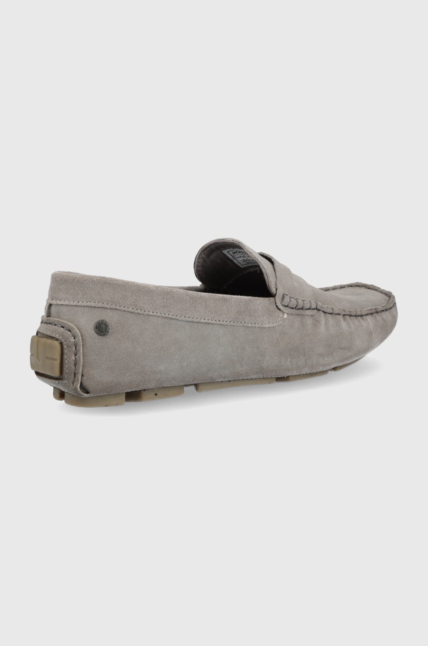 

Замшевые мокасины Jack & Jones Jfwjensen мужские цвет серый
