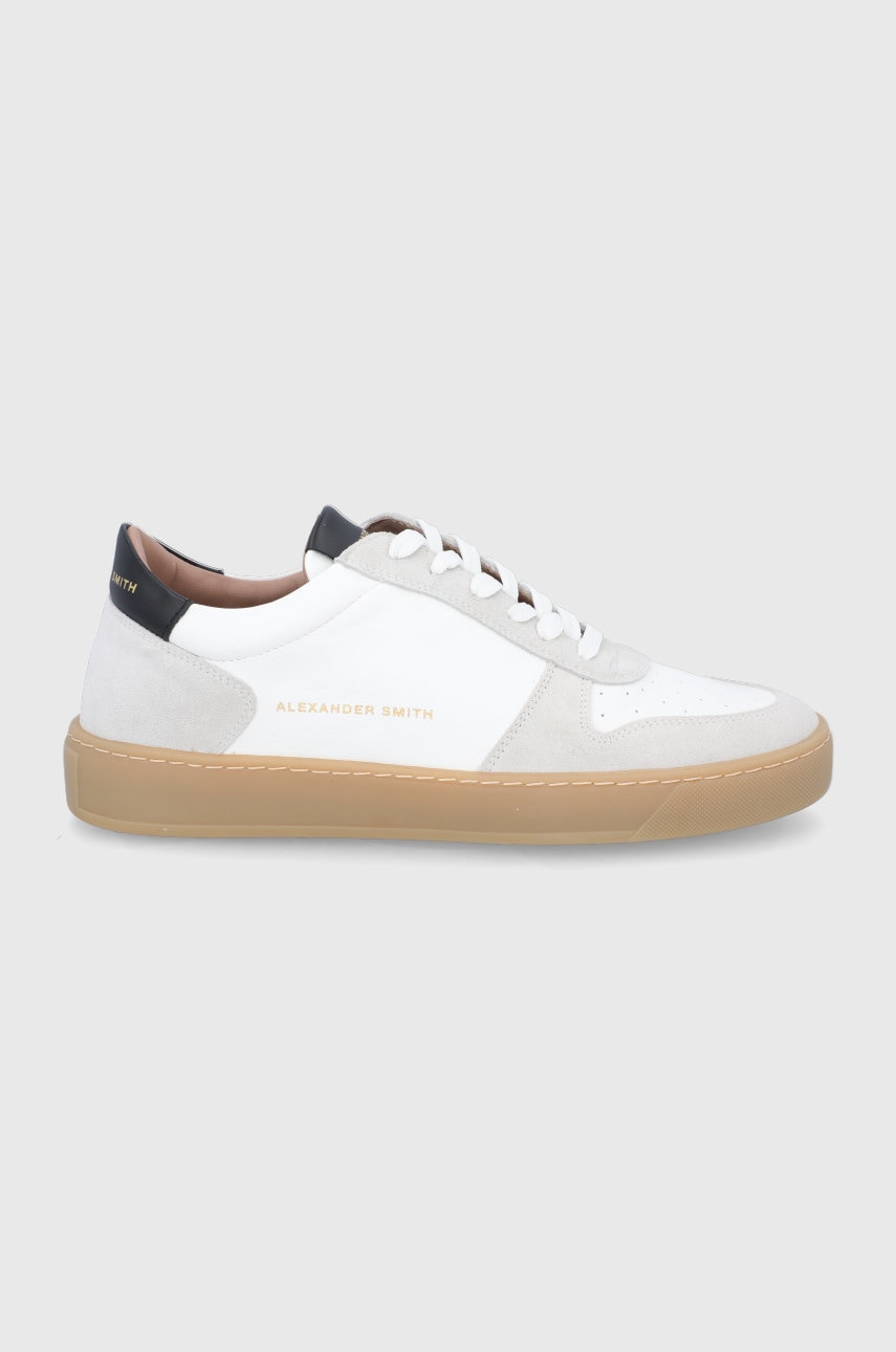 Alexander smith pantofi cambridge culoarea alb