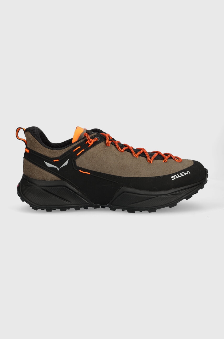 Salewa Pantofi Dropline Barbati, Culoarea Maro