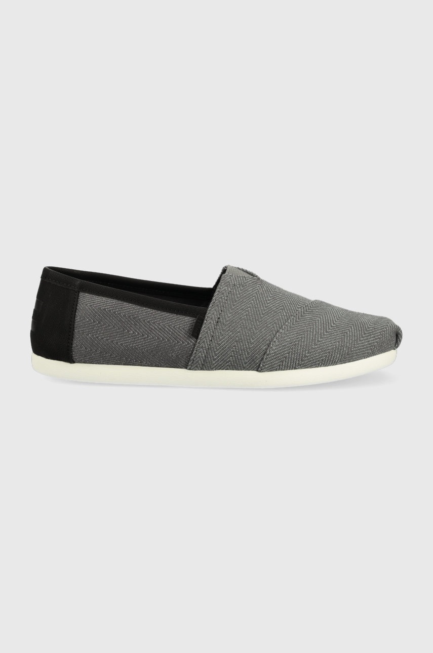

Еспадрили Toms Alpargata в сиво, Сив