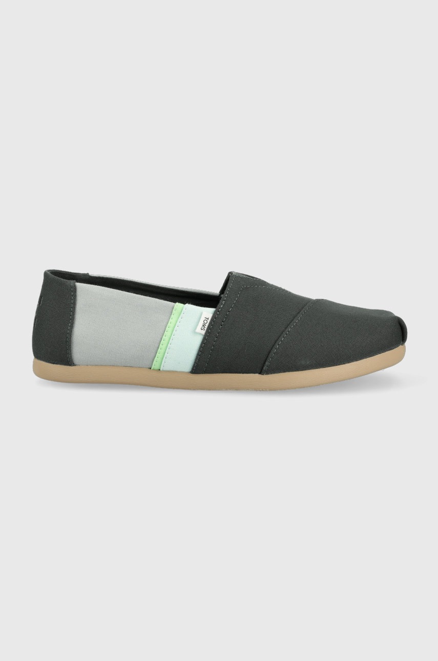 

Еспадрили Toms Alpargata в зелено, Зелен