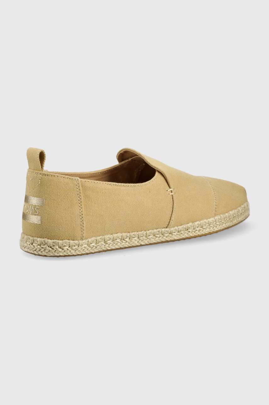 

Эспадрильи Toms Alpargata Rope цвет бежевый