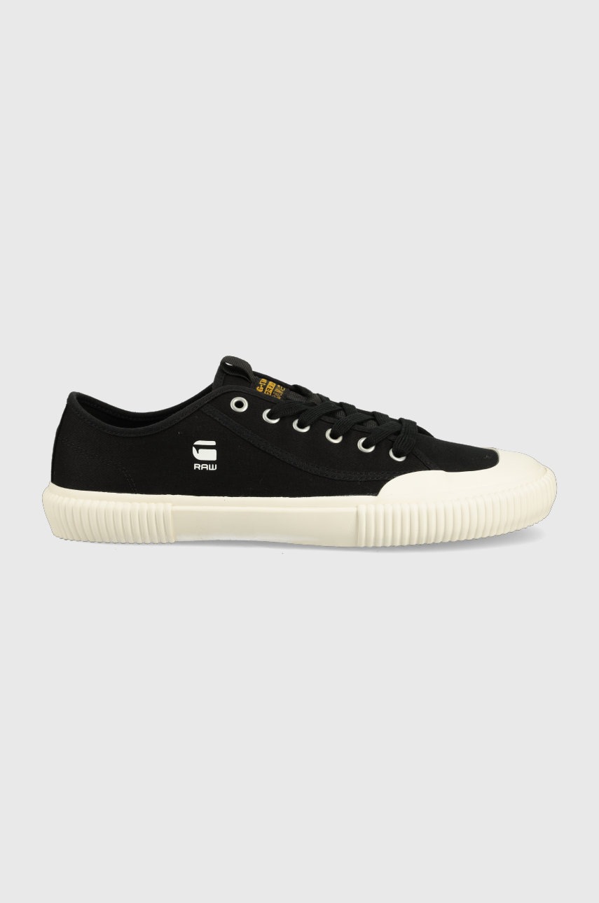 

Ниски кецове G-Star Raw Noril Cvs в черно, Черен