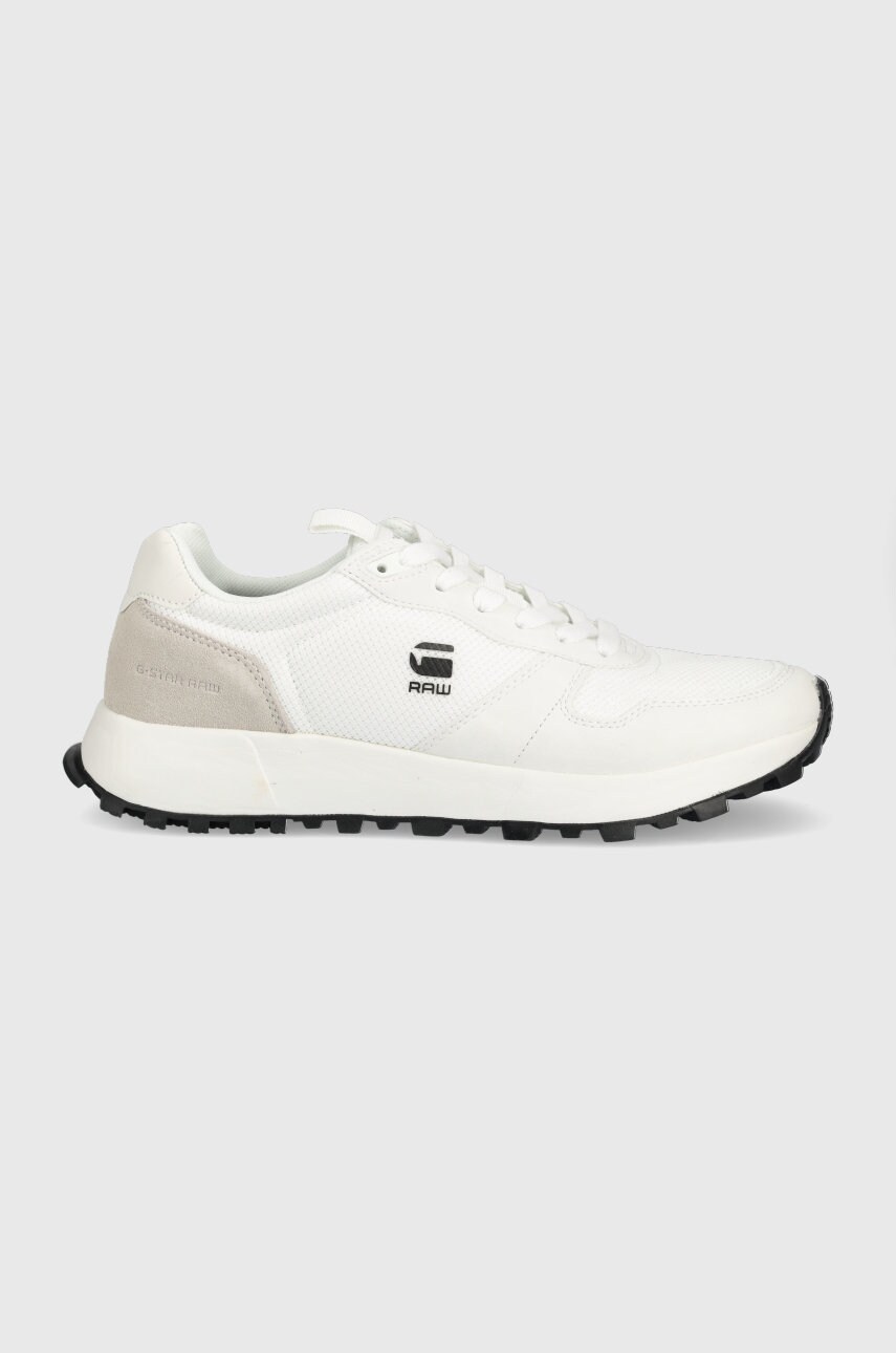 G-star raw sneakers theq run culoarea alb