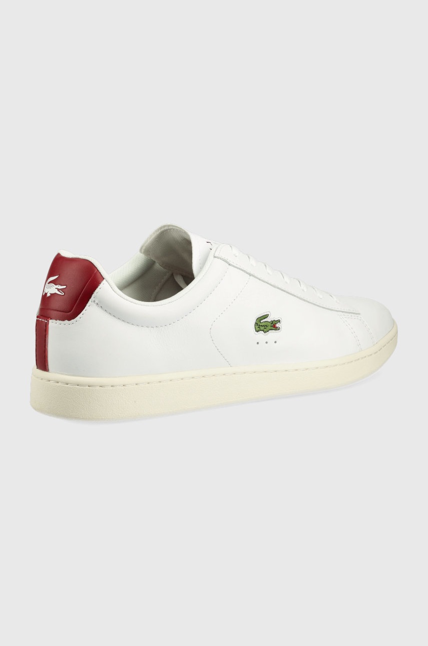 

Кожаные кроссовки Lacoste цвет белый