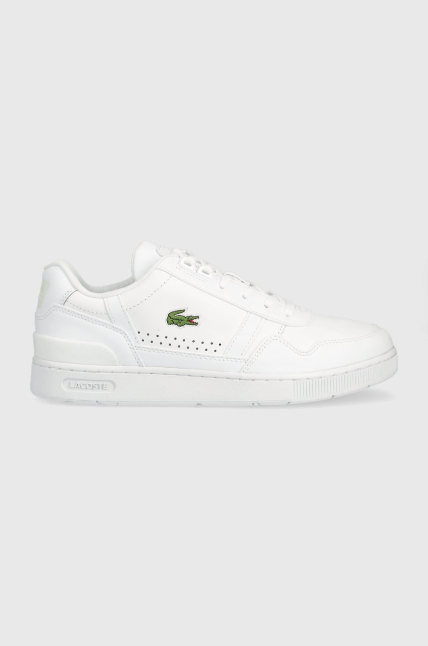 Lacoste Sneakers Din Piele Culoarea Alb