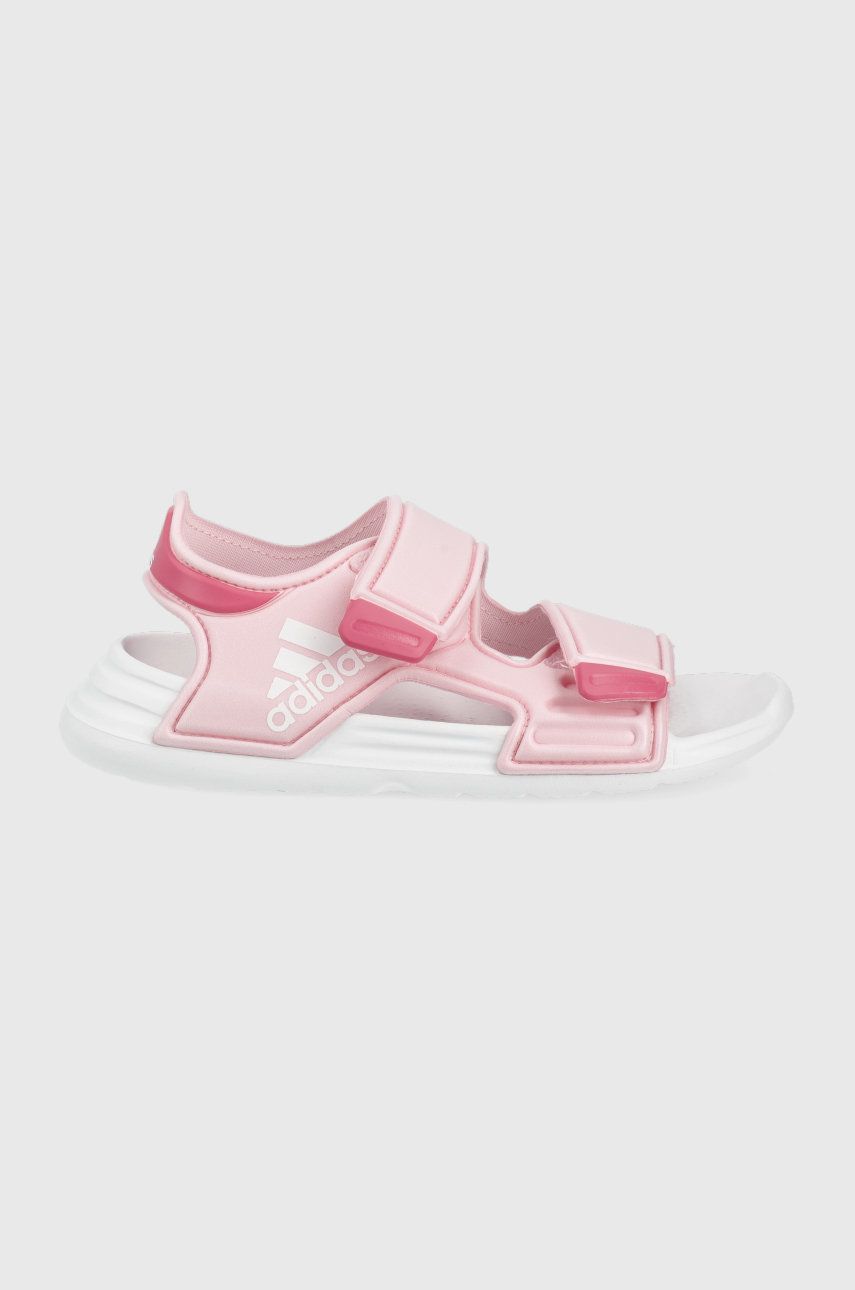 Adidas sandały Altaswim kolor różowy