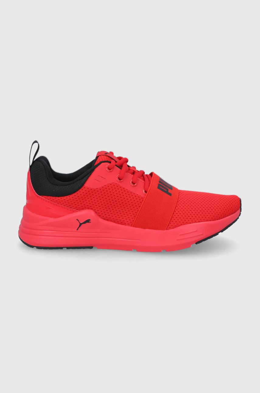 Puma pantofi de alergat Wired culoarea rosu answear.ro