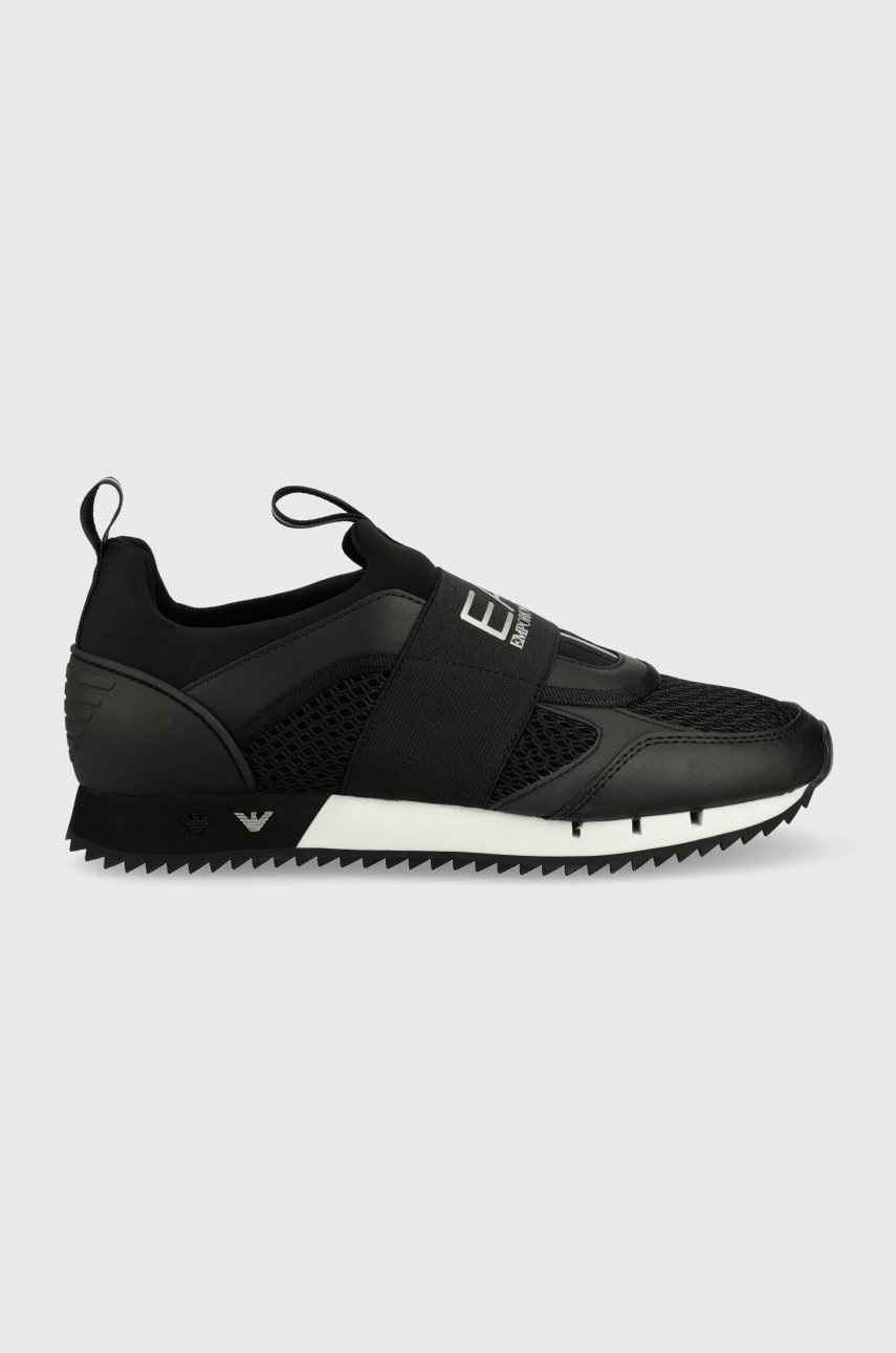 

Маратонки EA7 Emporio Armani в черно, Черен