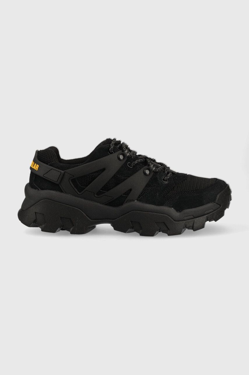 Levně Sneakers boty Caterpillar černá barva