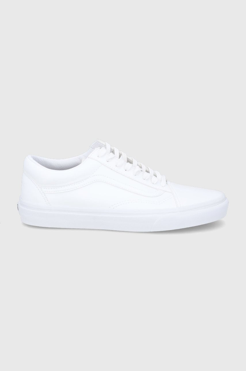 Vans teniși Ua Old Skool culoarea alb VN0A38G1ODJ1-WHITE