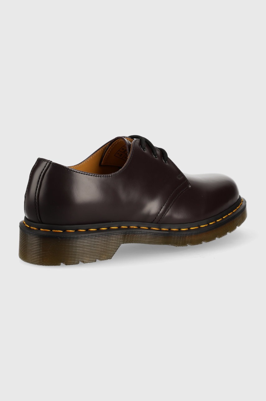 

Шкіряні туфлі Dr. Martens колір бордовий