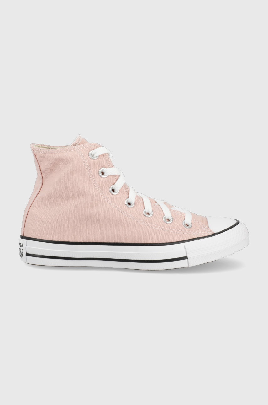 

Високи кецове Converse Chuck Taylor All Star дамски в розово, Розов