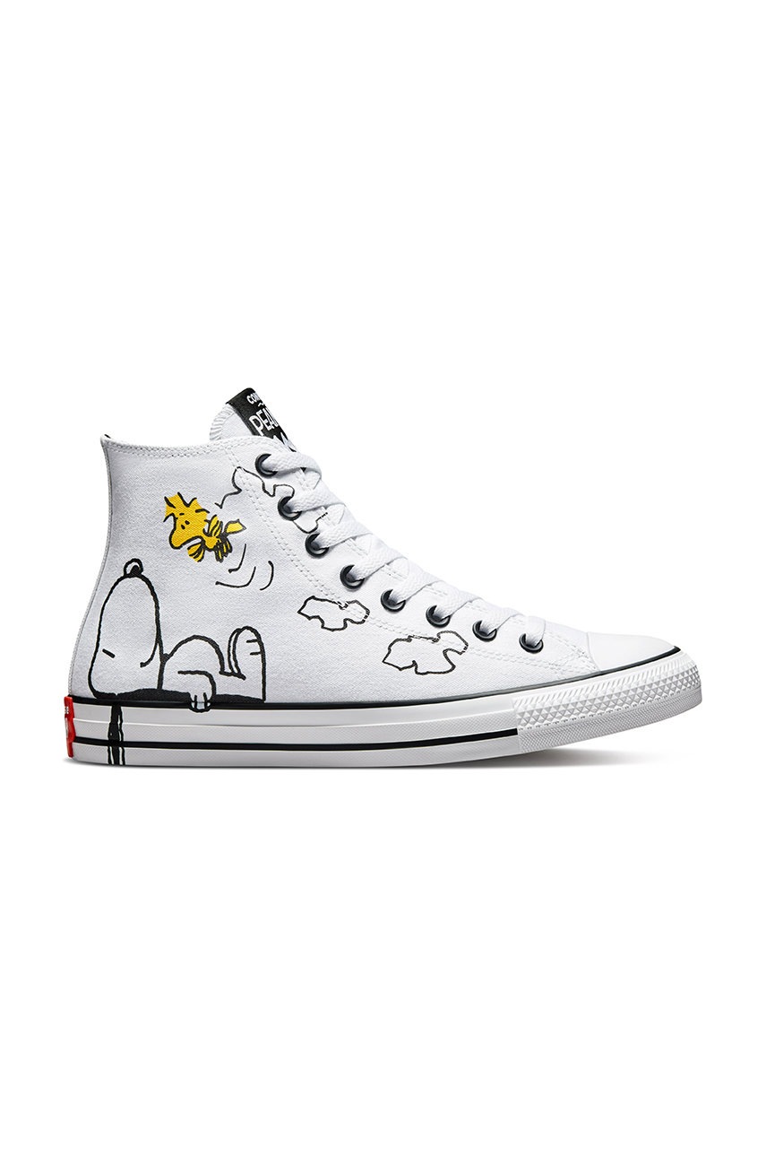 

Високи кецове Converse Converse X Peanuts в бяло, Бял