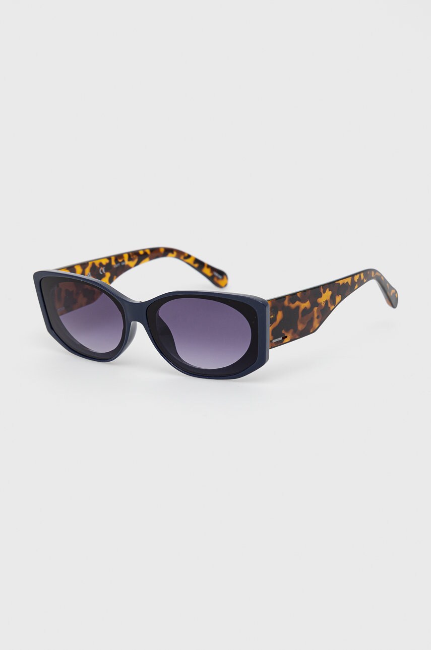 Vero moda ochelari de soare femei, culoarea albastru marin