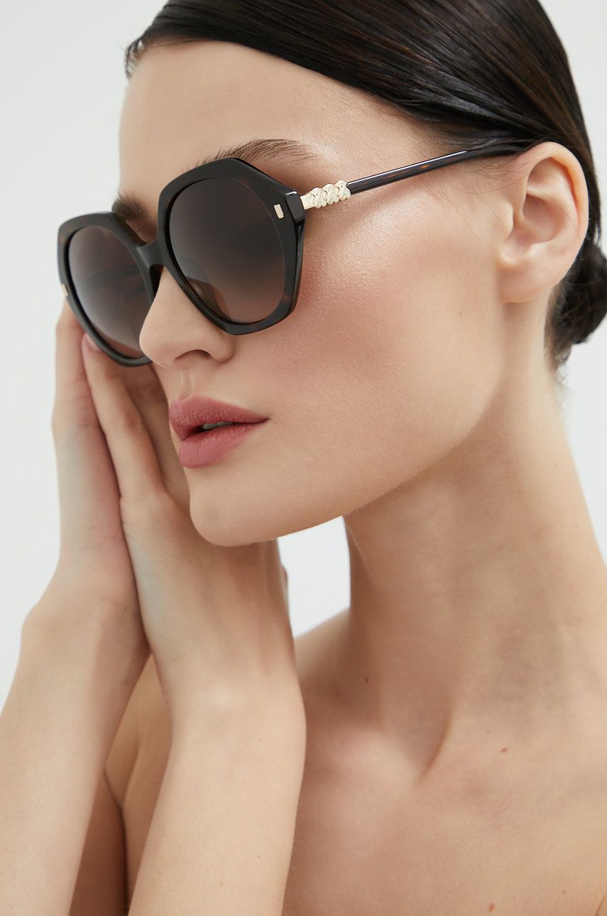 Tous ochelari de soare femei, culoarea maro Accesorii imagine promotii 2022