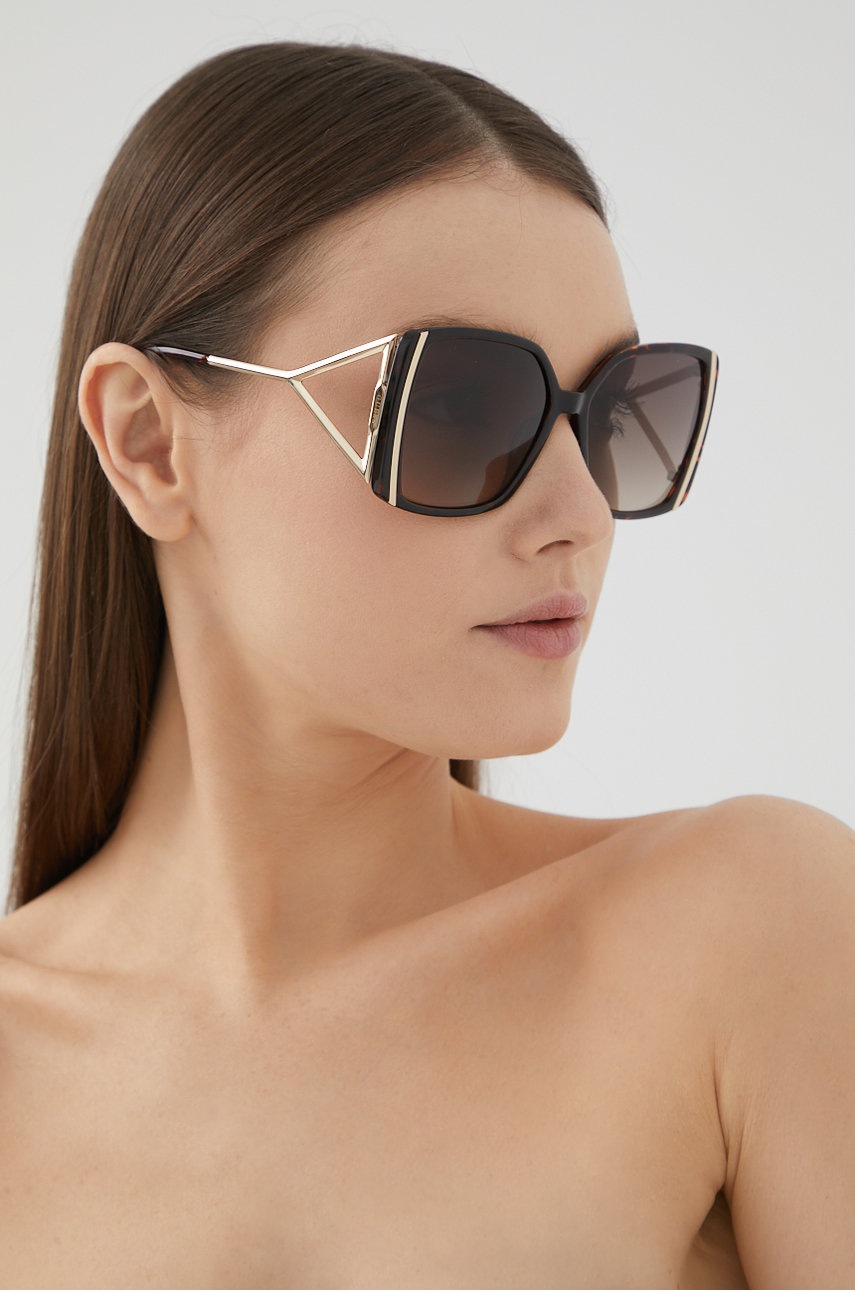 

Солнцезащитные очки Guess женские цвет коричневый