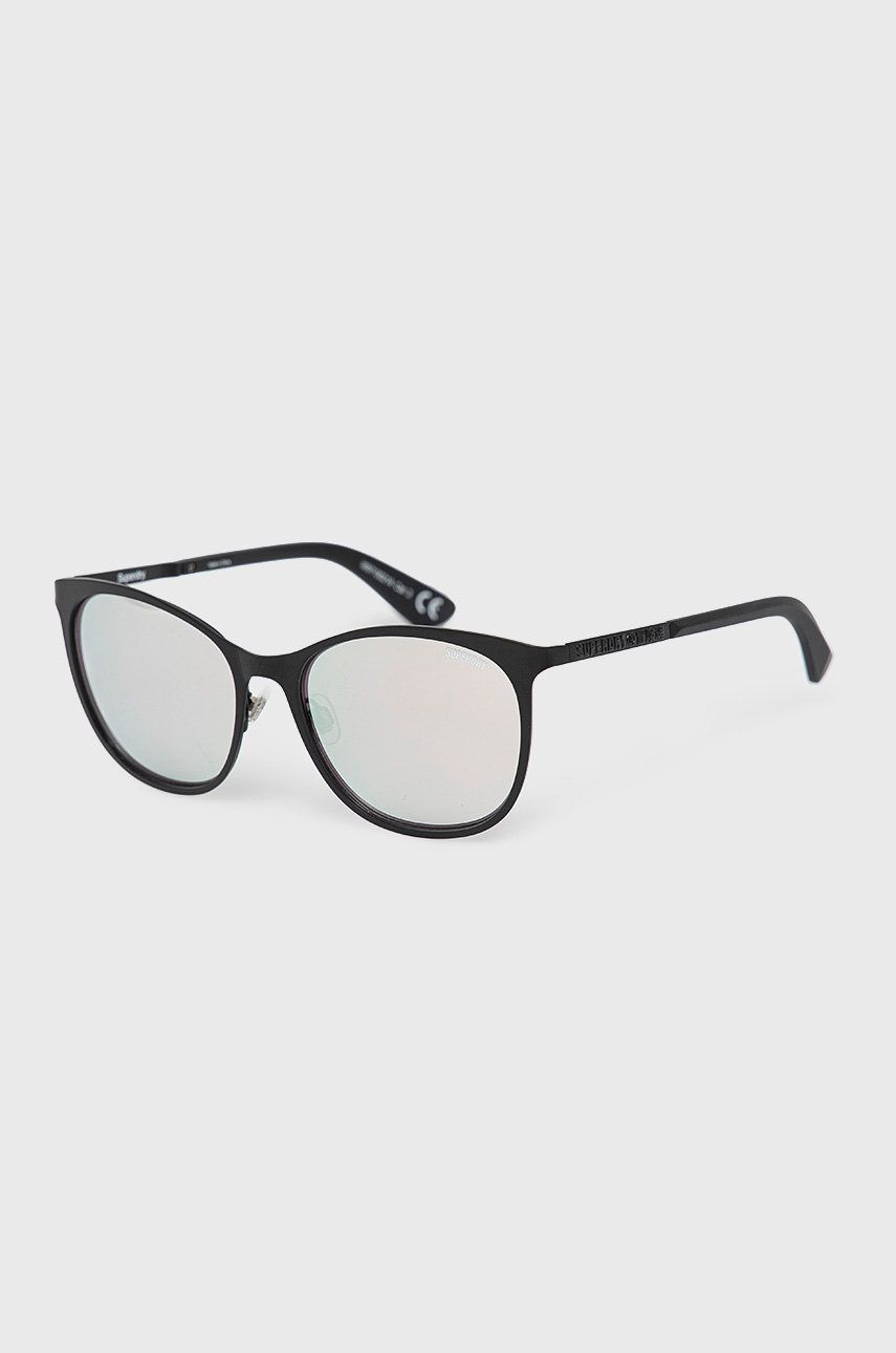 Superdry ochelari de soare femei, culoarea negru Accesorii imagine noua