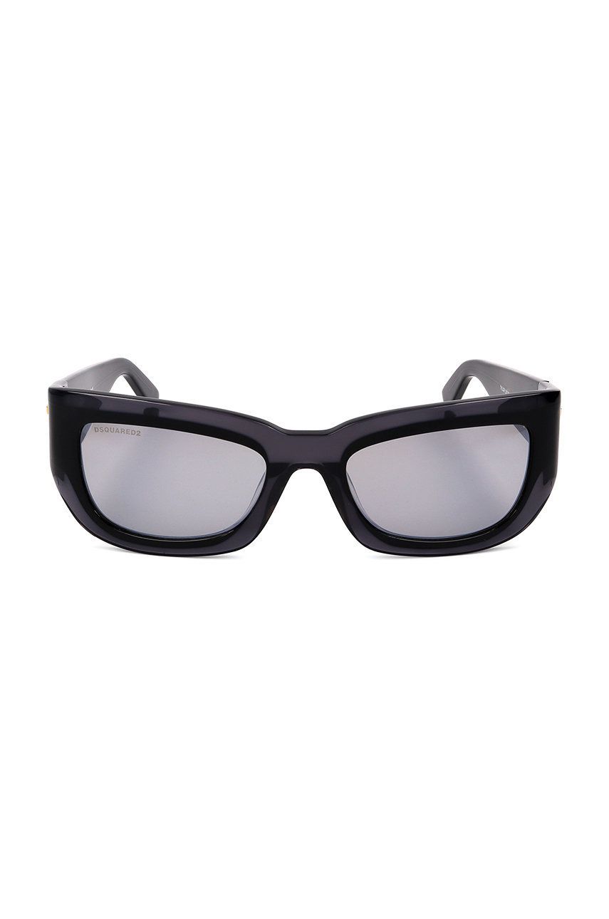 DSQUARED2 ochelari de soare femei, culoarea negru answear.ro