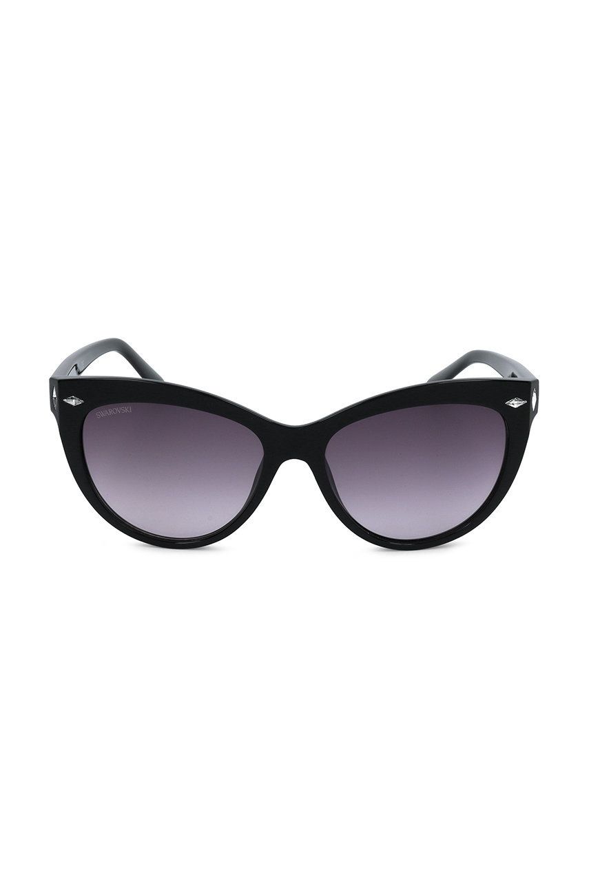 Swarovski ochelari de soare femei, culoarea negru 2022 ❤️ Pret Super answear imagine noua 2022