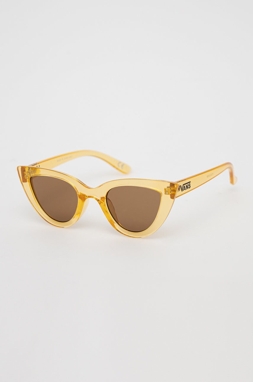 Vans ochelari de soare femei, culoarea galben