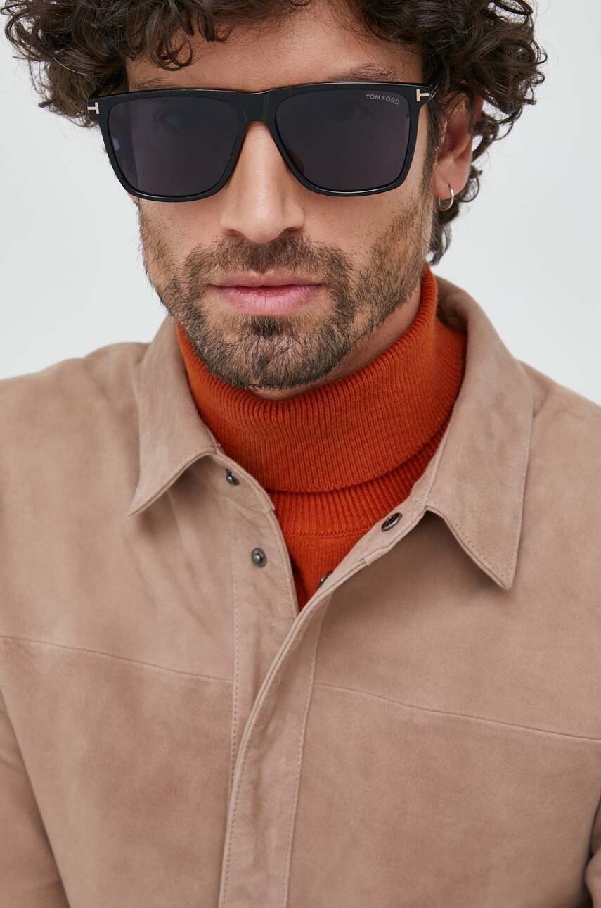 

Окуляри Tom Ford чоловічі колір чорний