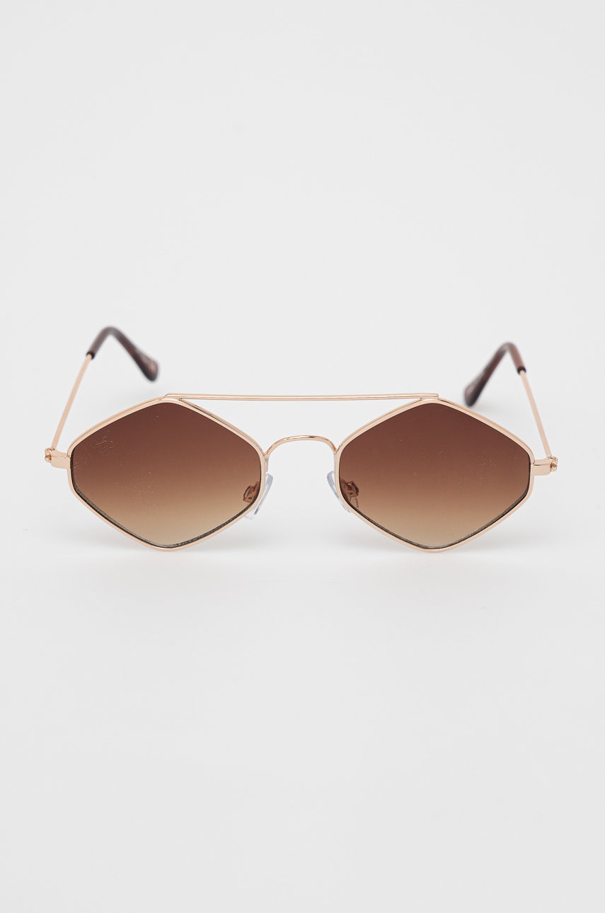

Сонцезахисні окуляри Jeepers Peepers колір золотий