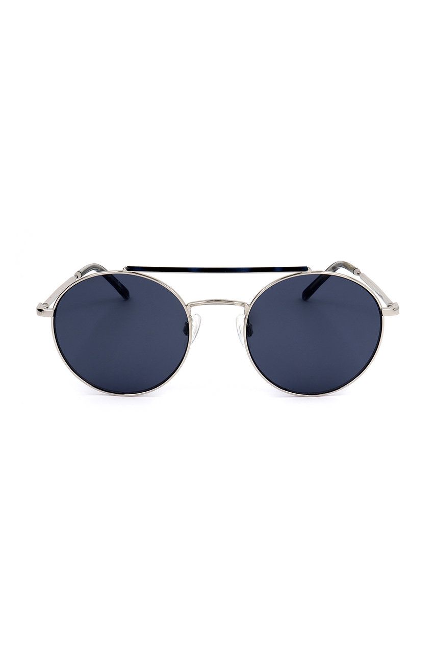 Calvin Klein okulary przeciwsłoneczne kolor srebrny