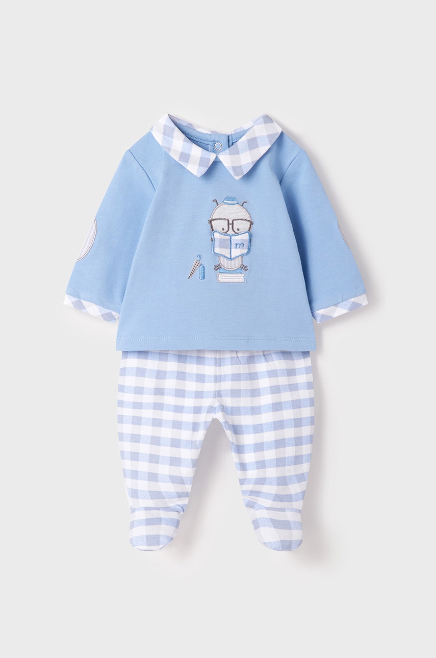 

Комплект за бебета Mayoral Newborn, Син