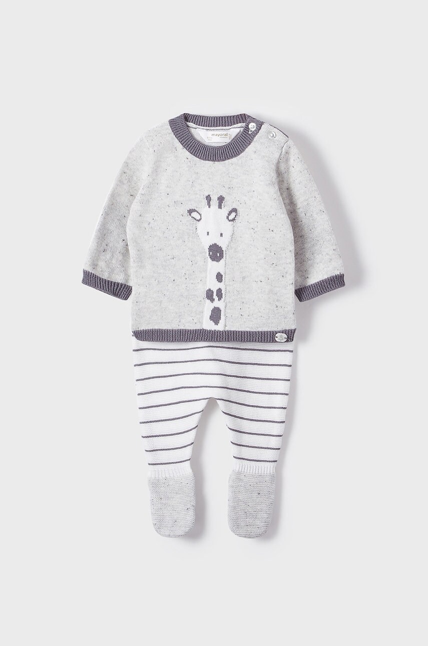 

Комплект для младенцев Mayoral Newborn цвет серый