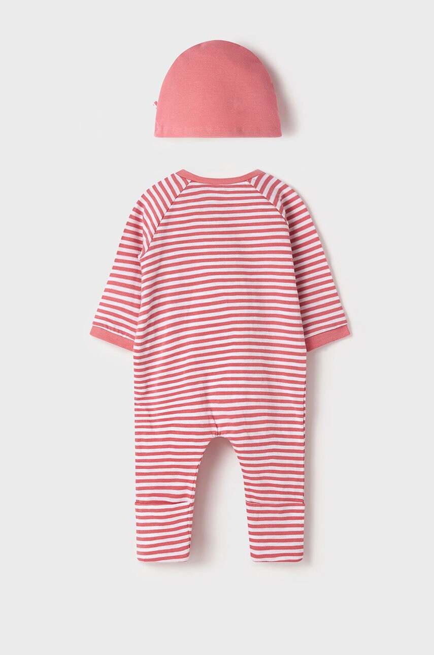 

Дитячі повзунки Mayoral Newborn колір рожевий
