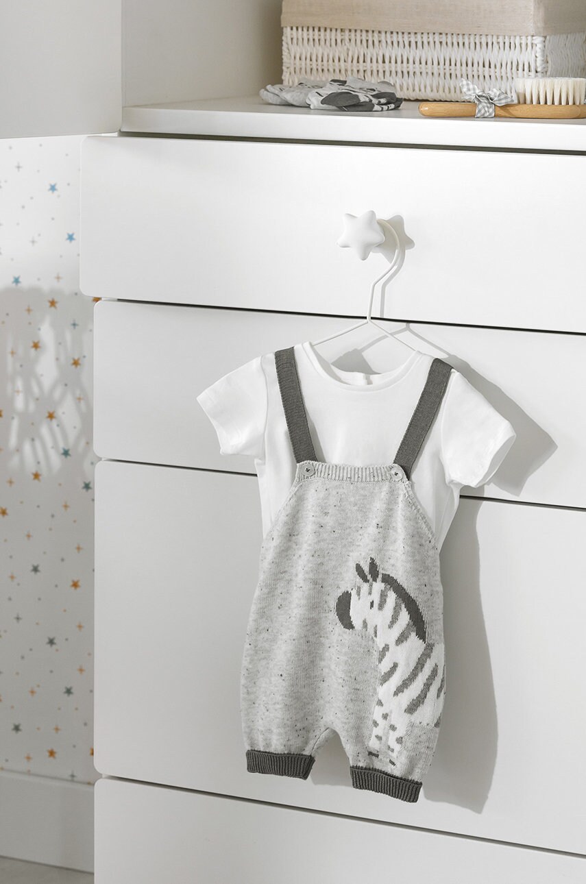 Mayoral newborn body bebe culoarea gri