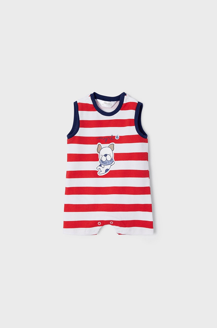 

Дитячі повзунки Mayoral Newborn колір червоний