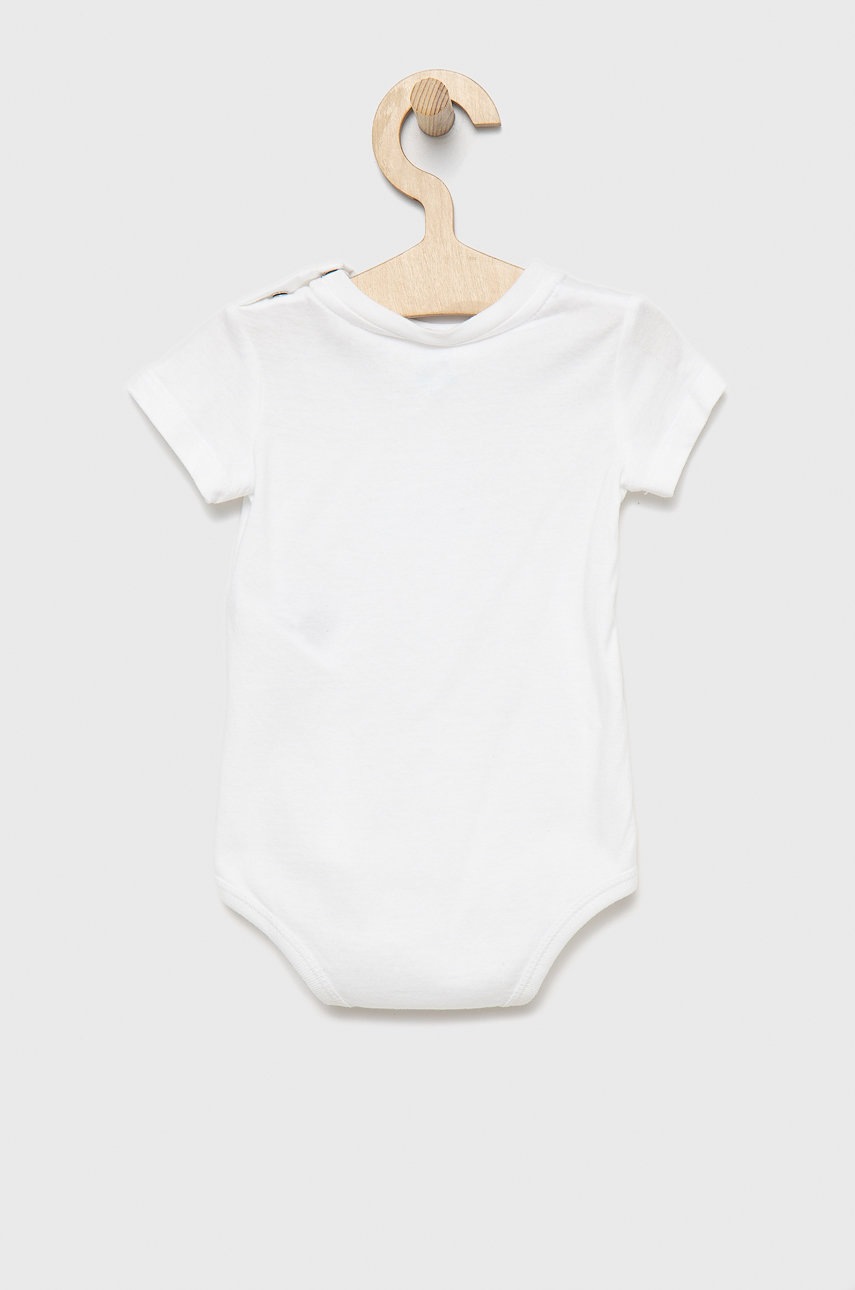 

Детское боди из хлопка Polo Ralph Lauren цвет белый