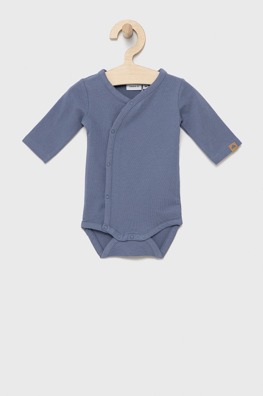 Name It body bebe culoarea albastru marin
