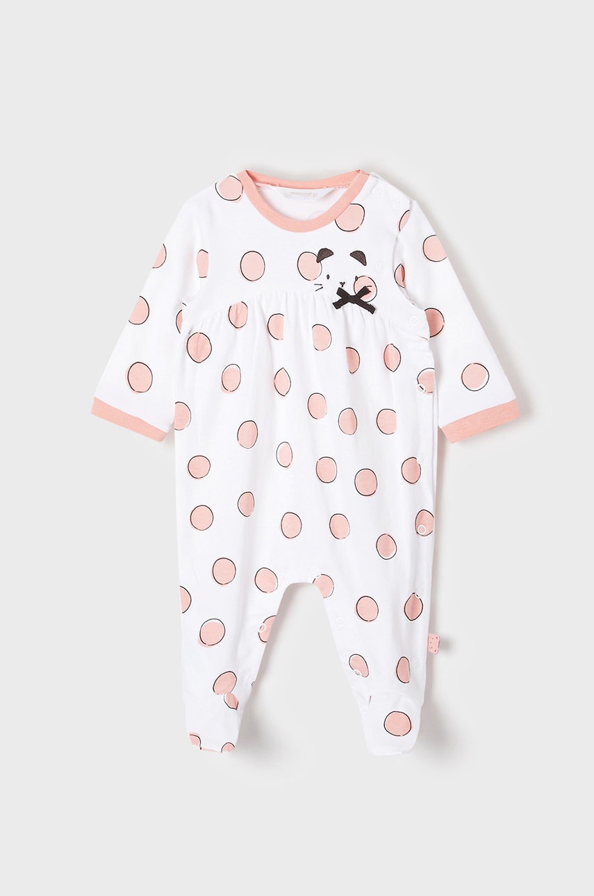 

Детские полузунки Mayoral Newborn цвет розовый