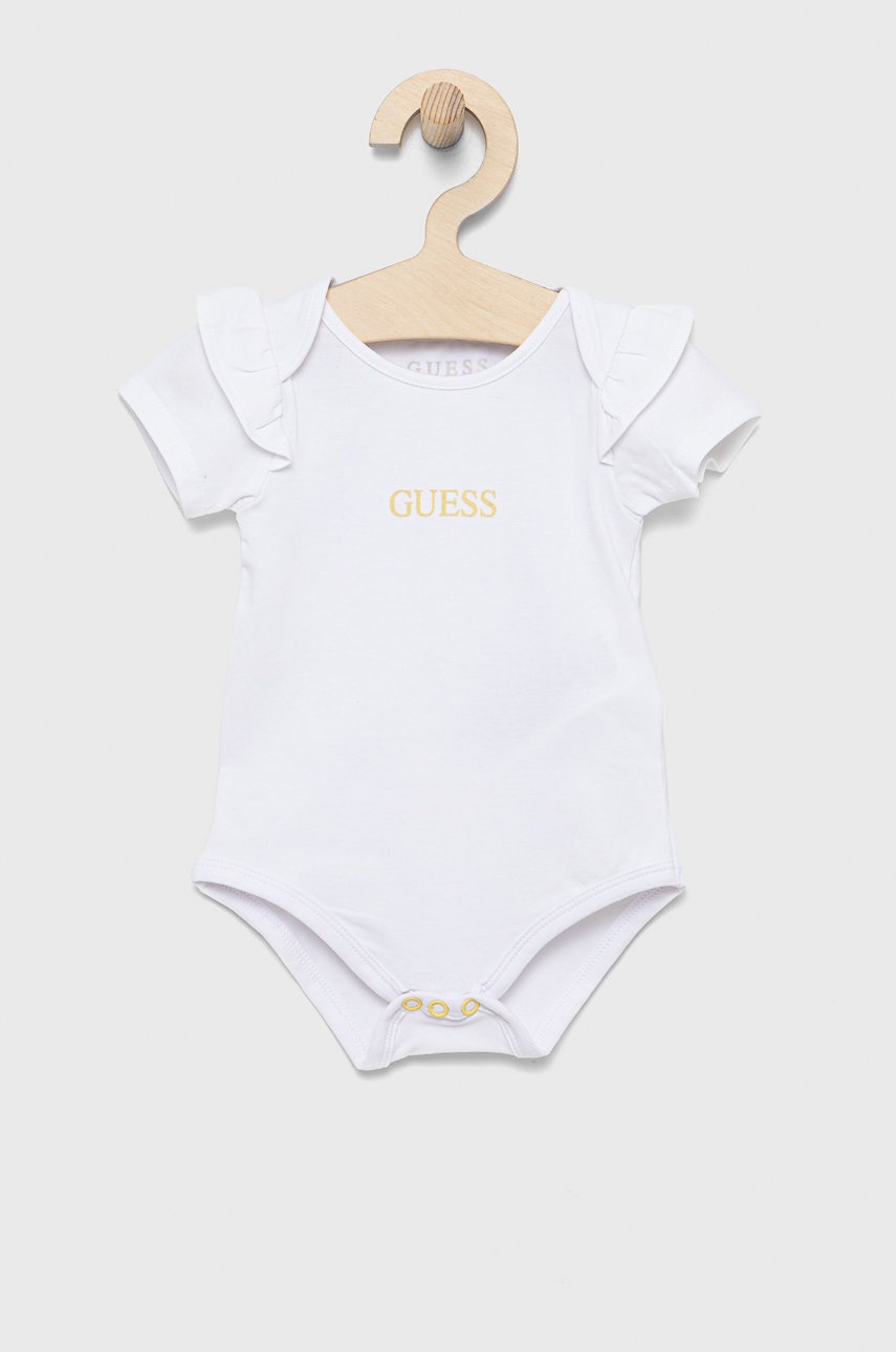 

Комплект за бебета Guess в бяло, Бял