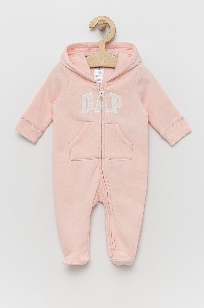 GAP combinezon bebe culoarea roz 2023 ❤️ Pret Super answear imagine noua 2022