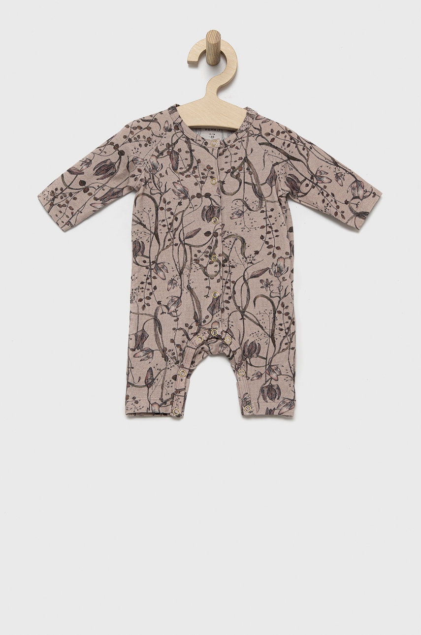 Ползунки для младенцев Name it цвет бежевый Ползунки для младенцев Name it цвет бежевый