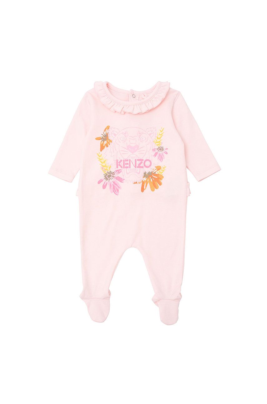 Kenzo Kids body bebe culoarea roz 2023 ❤️ Pret Super answear imagine noua 2022