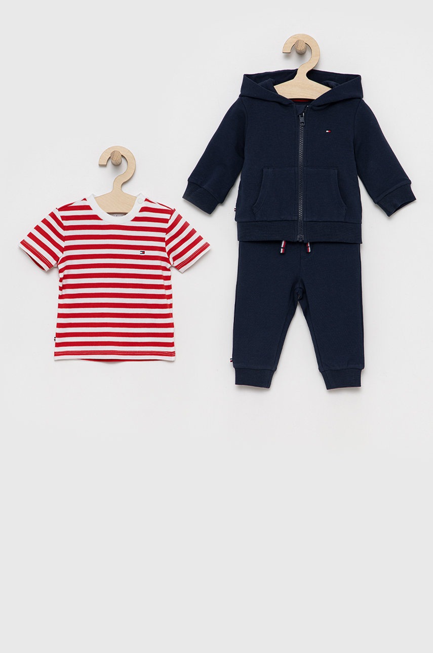 

Комплект за бебета Tommy Hilfiger в тъмносиньо, Тъмносин