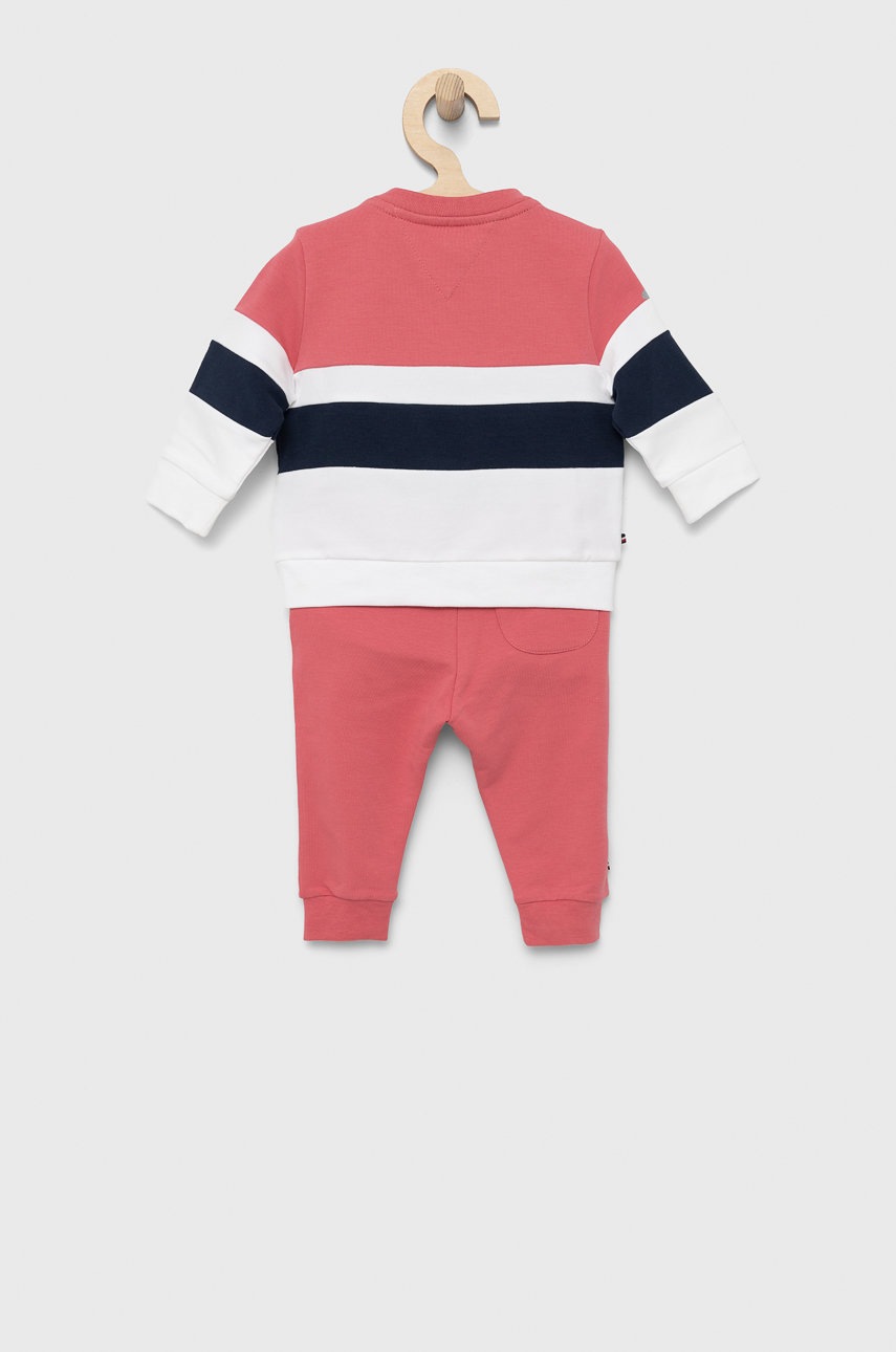 

Спортивный костюм для младенцев Tommy Hilfiger цвет розовый