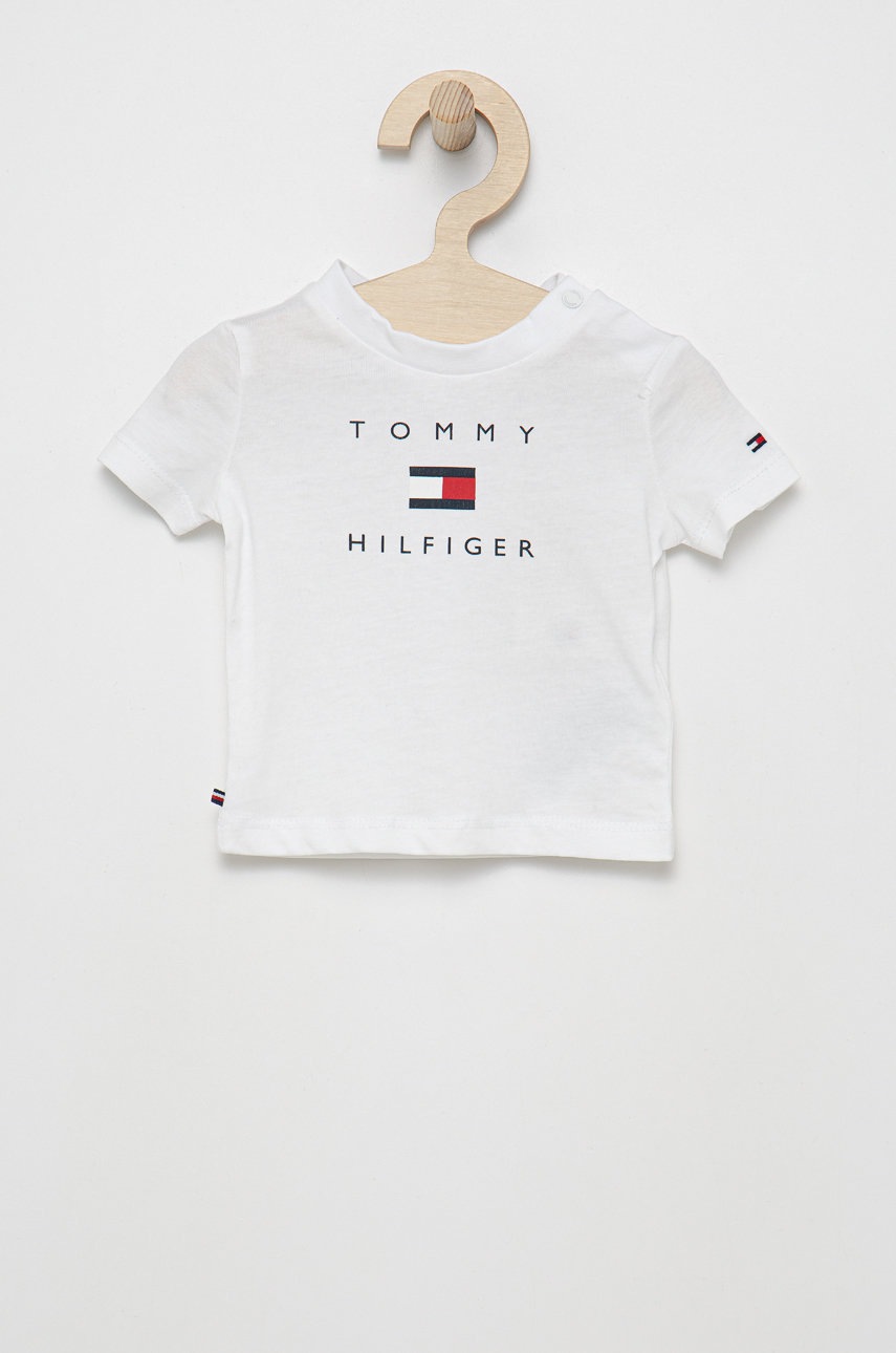 

Футболка для младенцев Tommy Hilfiger цвет белый