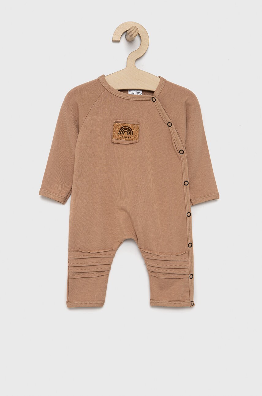 Jamiks costum bebe culoarea maro