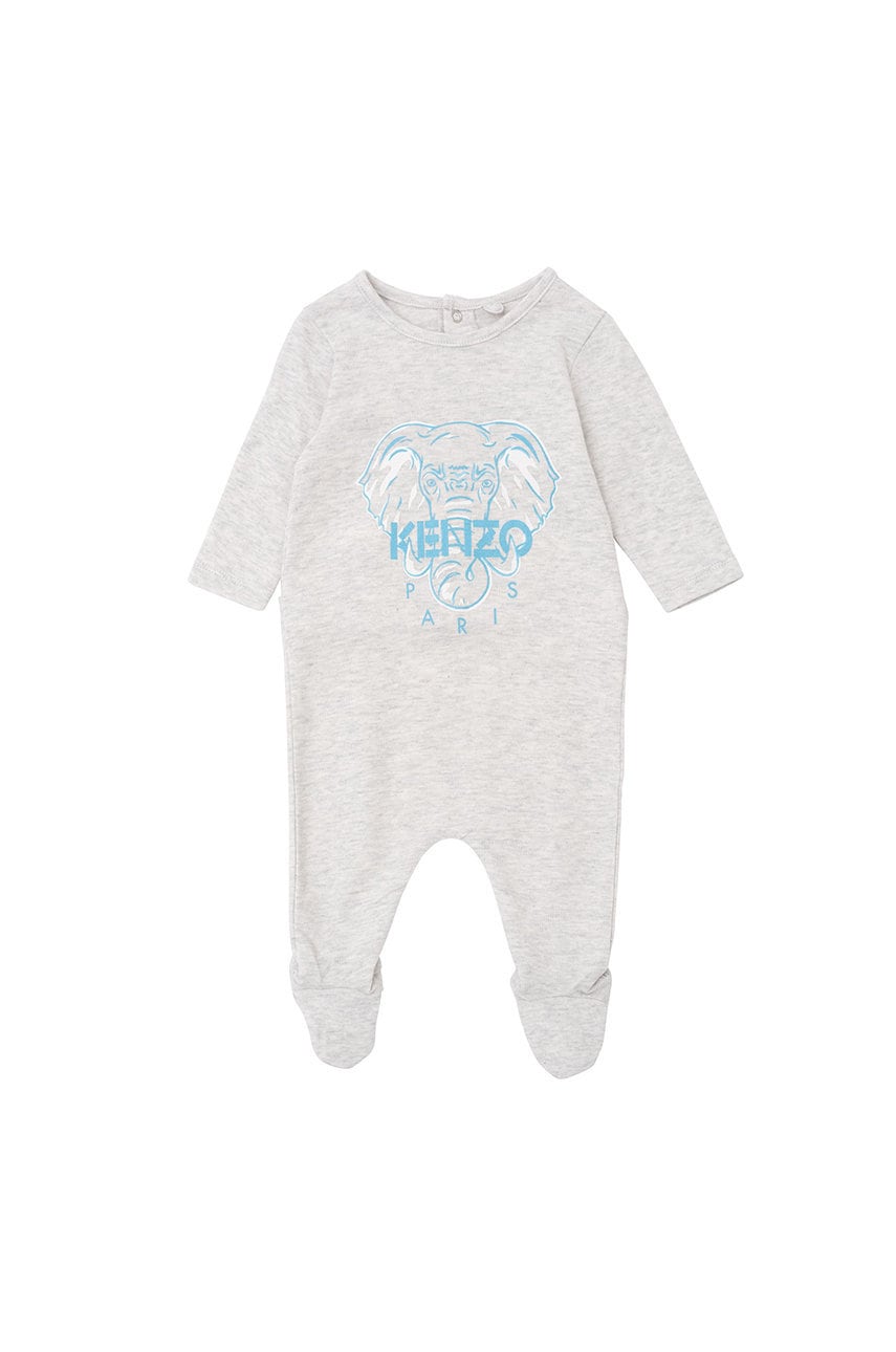 Kenzo kids costum bebe culoarea gri