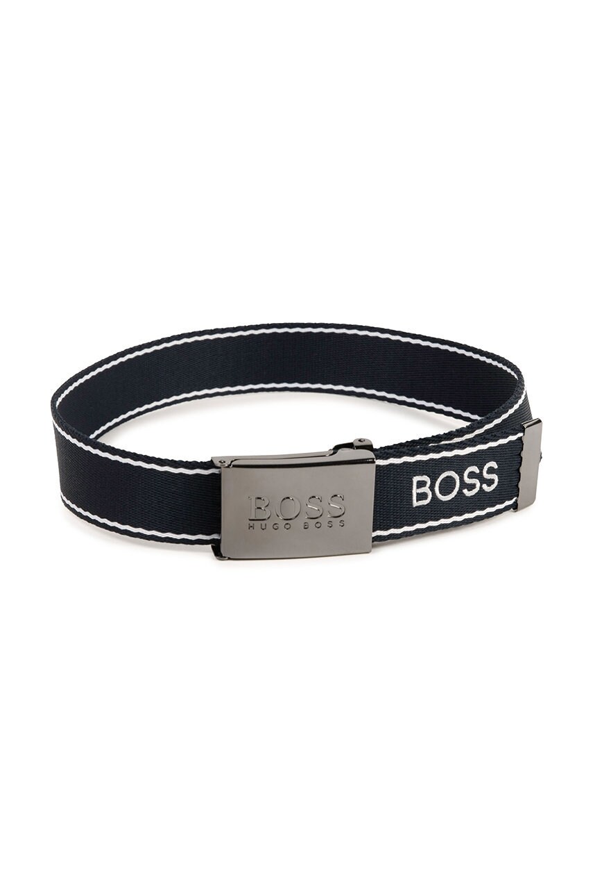 

Дитячий ремінь BOSS колір синій