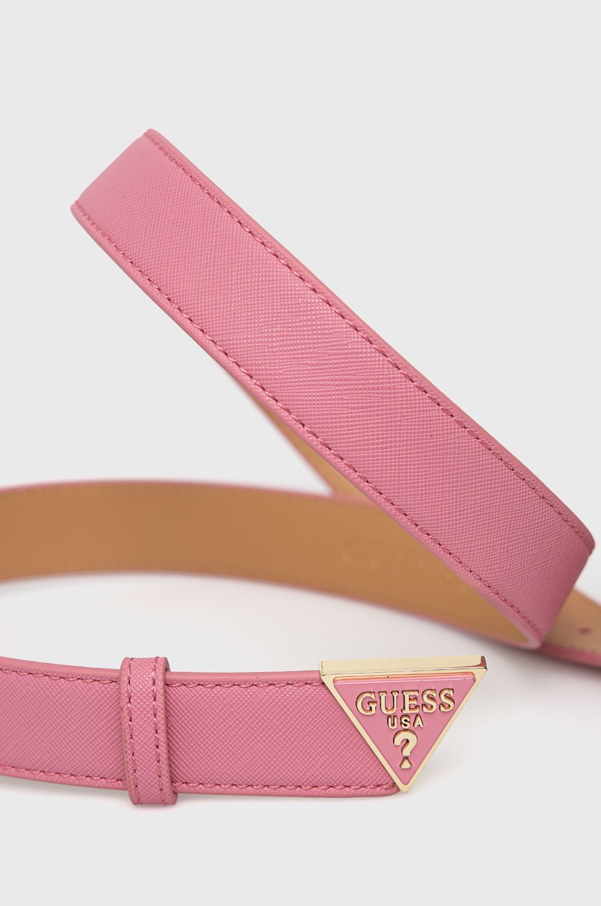 

Ремінь Guess жіночий колір помаранчевий