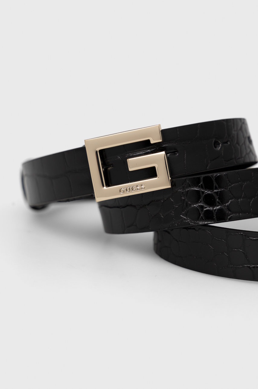 

Ремень Guess женский цвет чёрный